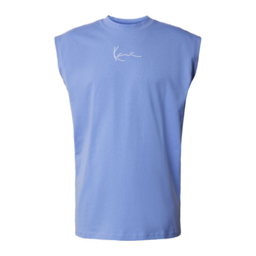 Karl Kani Ανδρική αμάνικη μπλούζα Small Signature Essential Sleeveless Tee  light blue